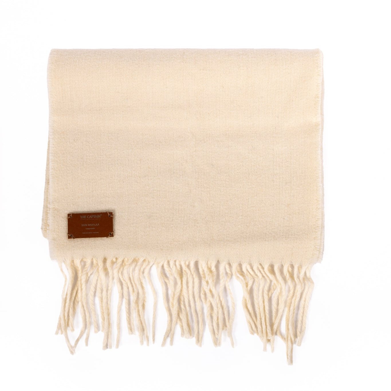 Wool Scarf White