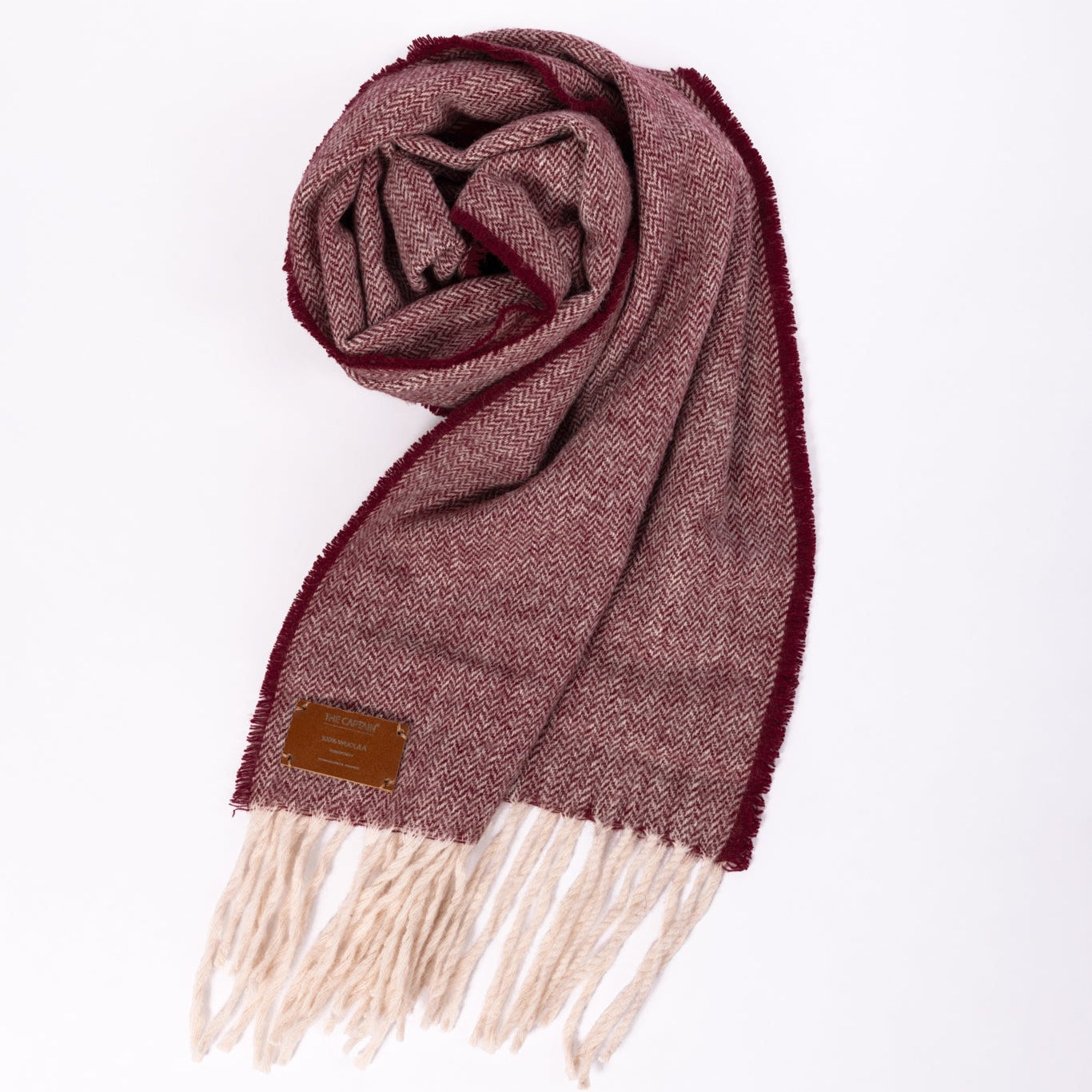 Wool Scarf | Bordeaux